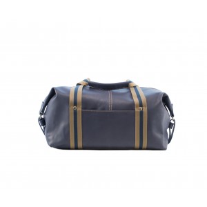 BAGAGE CUIR BLEU | Baroudeur Urbain 